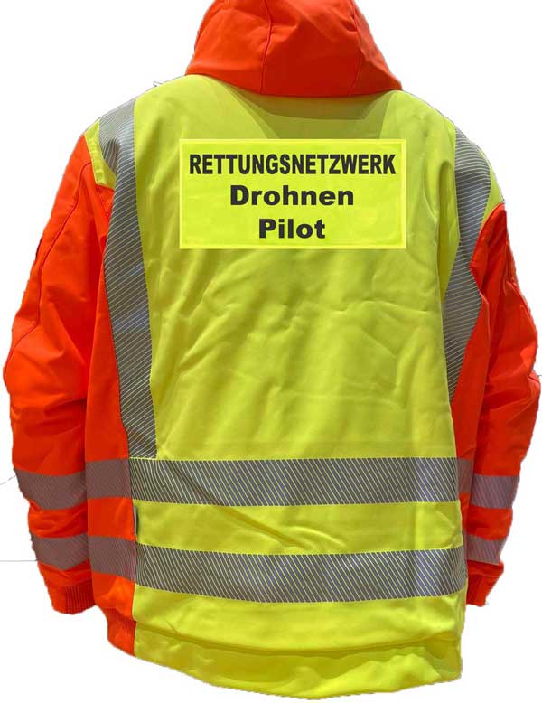 Winterjacke Rückseite